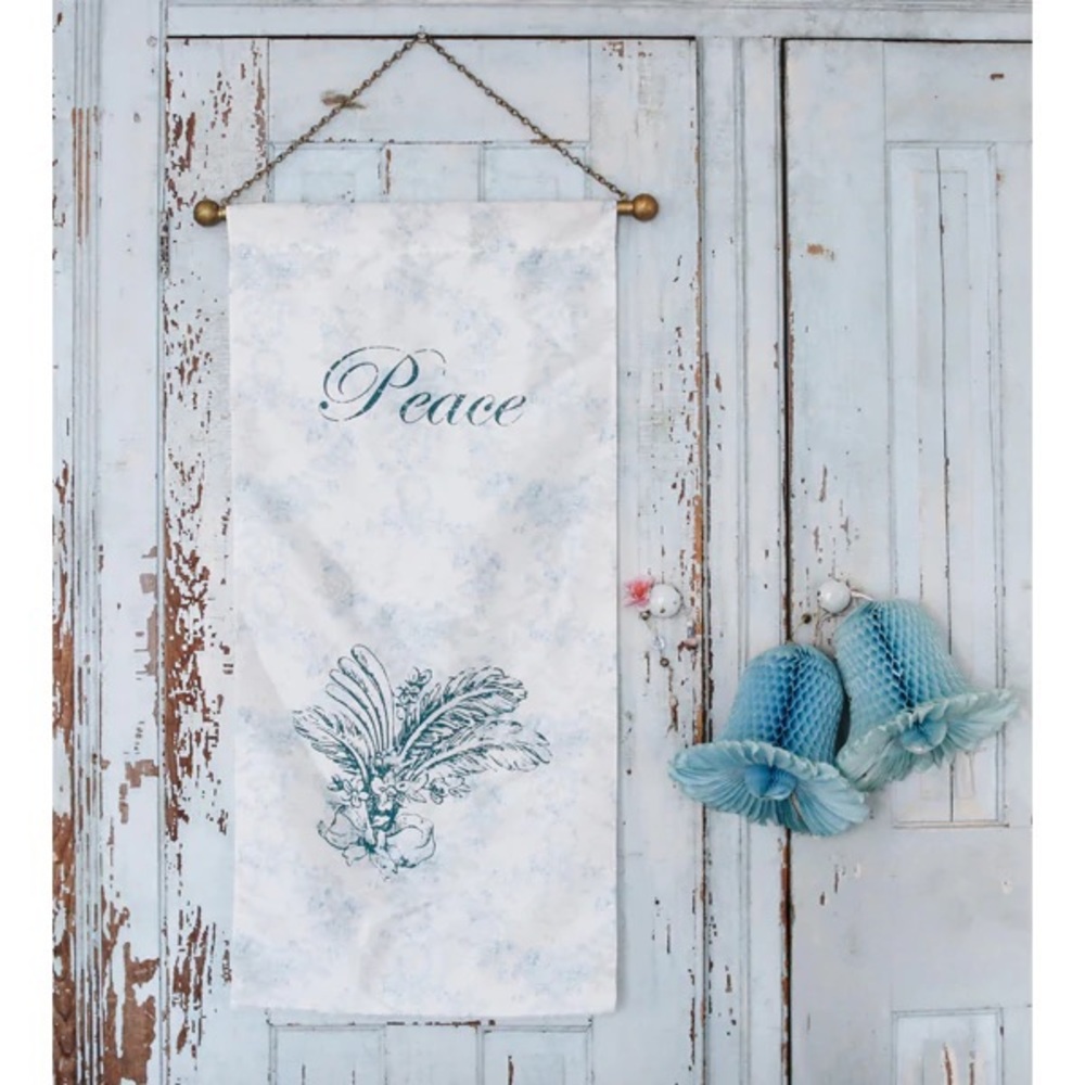 Rachel Ashwell Peace Wall Hanging NWOT